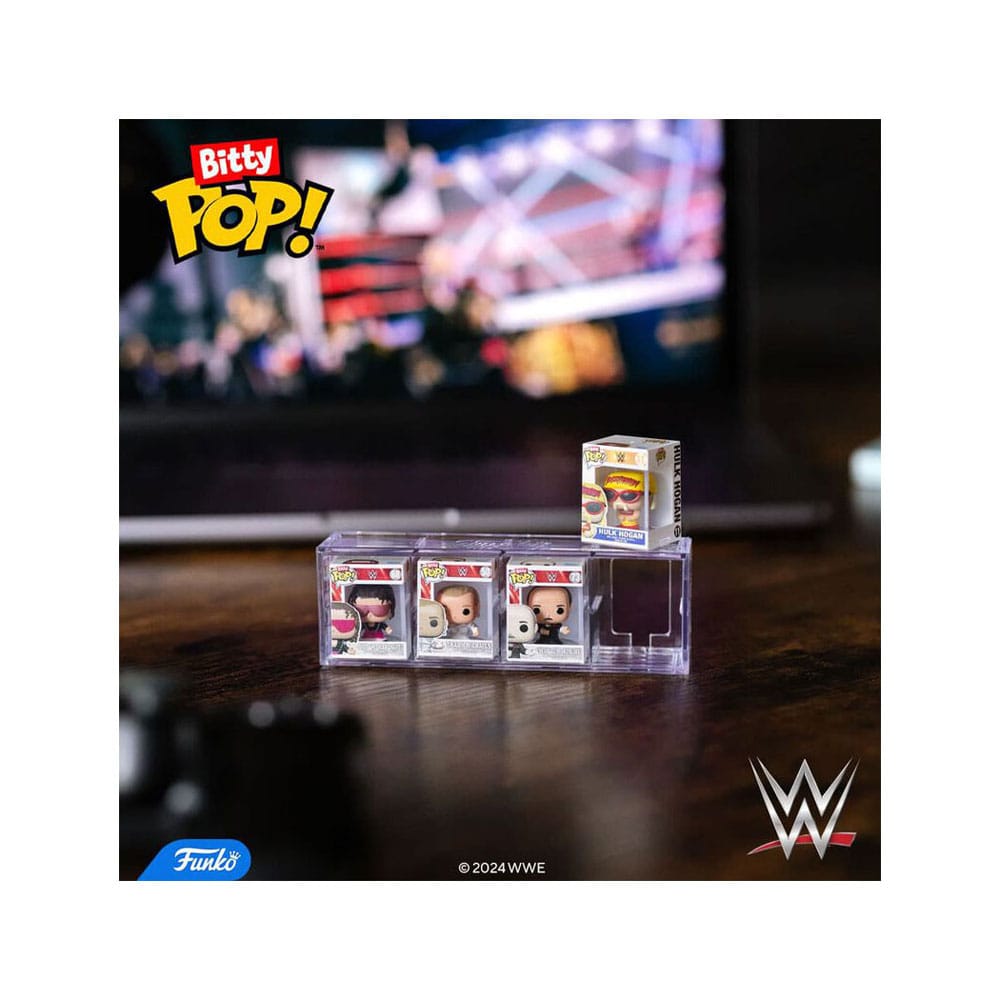 WWE Bitty Pop! Vinyl Figure 4-Pack Bret Hart 2,5 cm - M 2