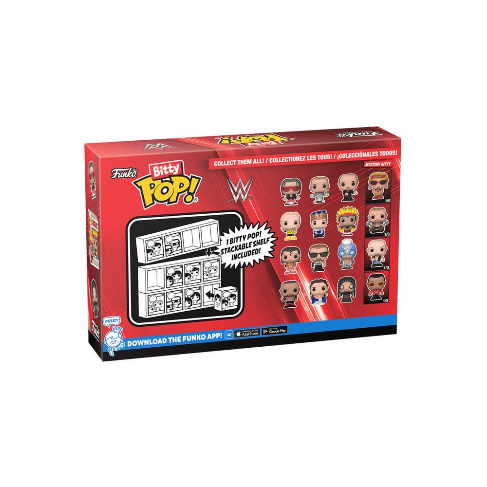 WWE Bitty Pop! Vinyl Figure 4-Pack The Undertaker 2,5 cm - M 3