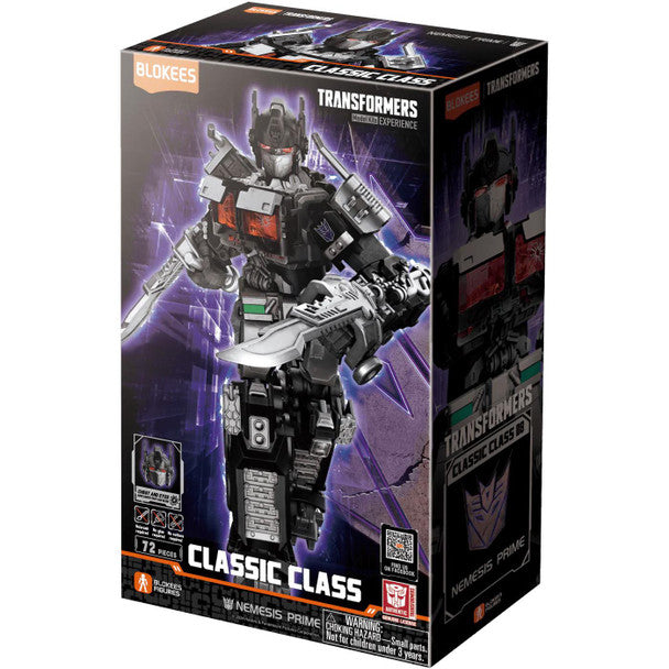 Blokees Transformers Classic Class Nemesis Prime Model - M 1