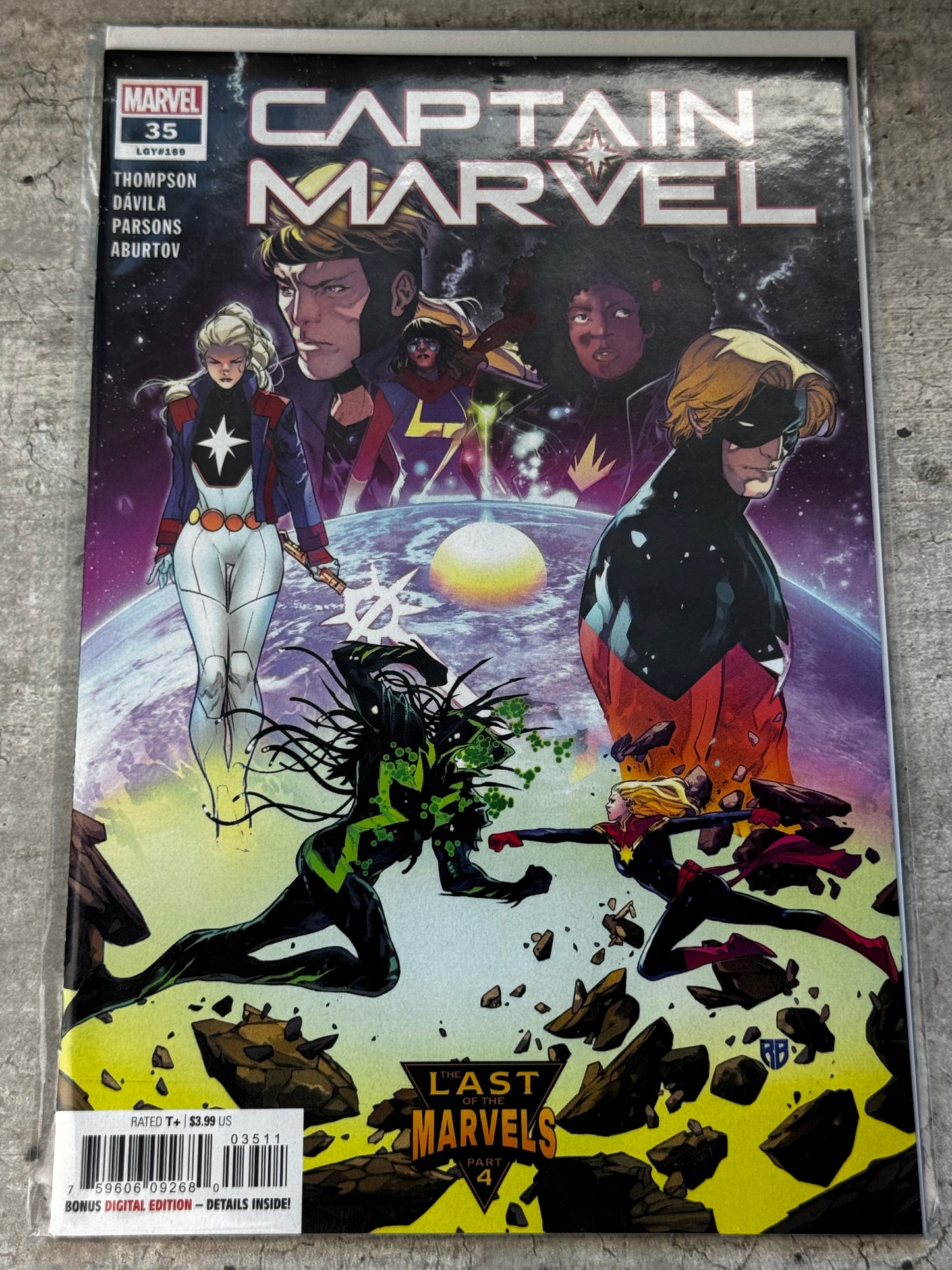 2022 - Captain Marvel, Vol. 11 #35 Var. A - NM+ - ENG 1