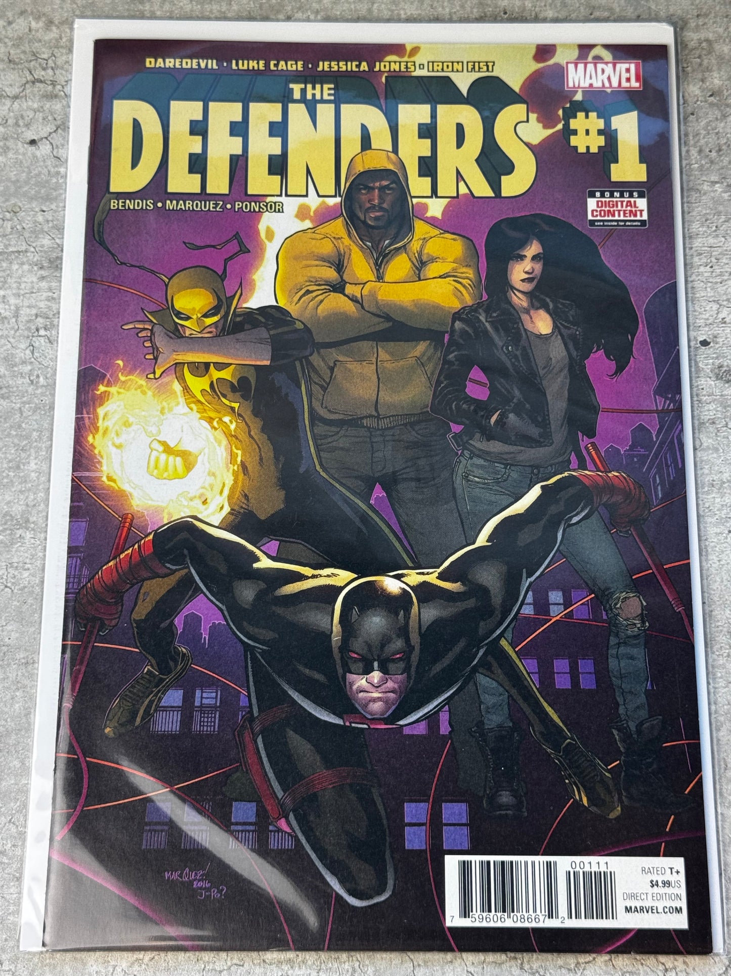 2017 - The Defenders, Vol. 5 #1 Var. A - NM+ - ENG 1