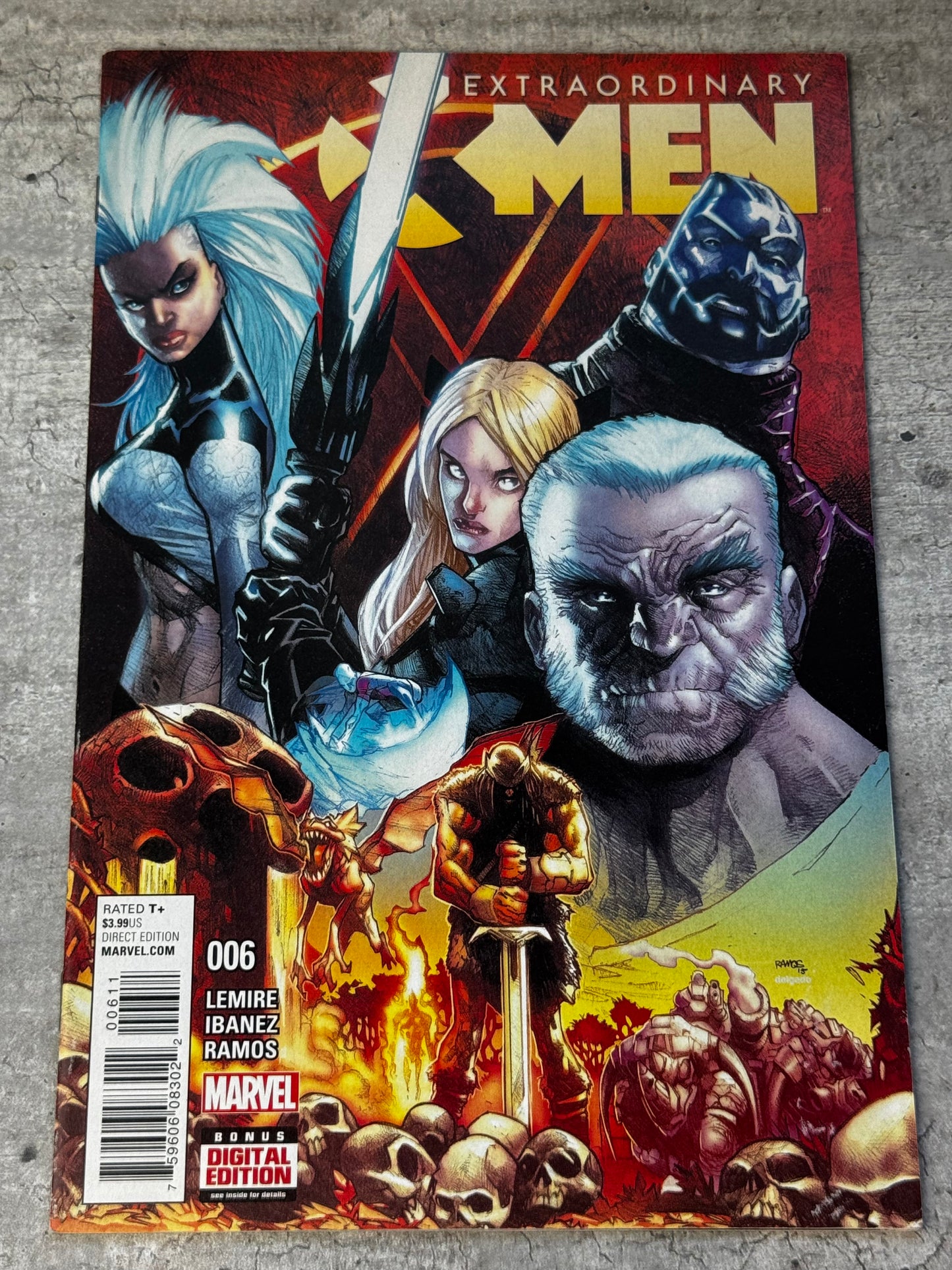 2016 - Extraordinary X-Men, Vol. 1 #6 Var. A - NM+ - ENG 1