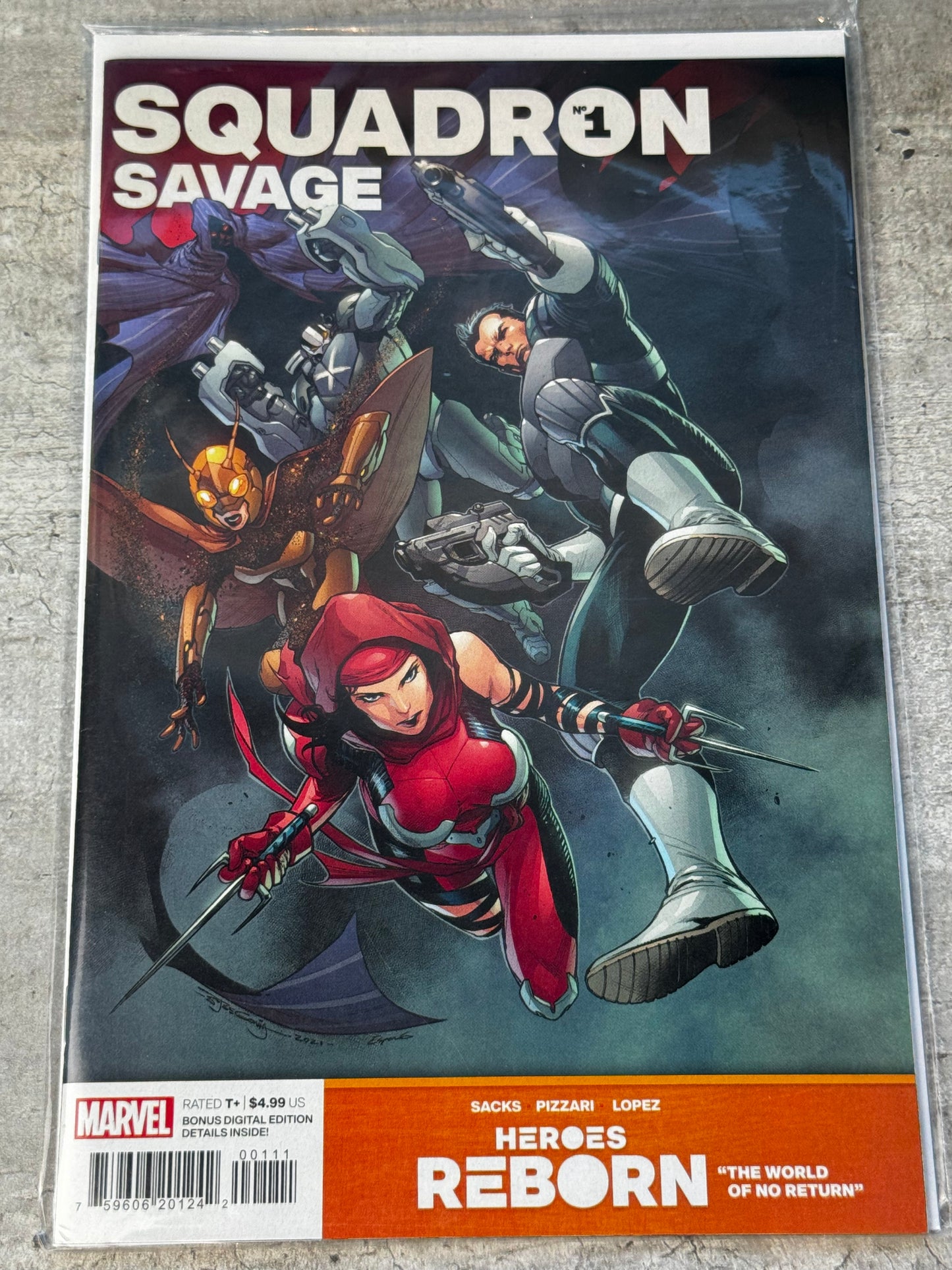 2021 - Heroes Reborn: Squadron Savage #1 Var. A - NM+ - ENG 1