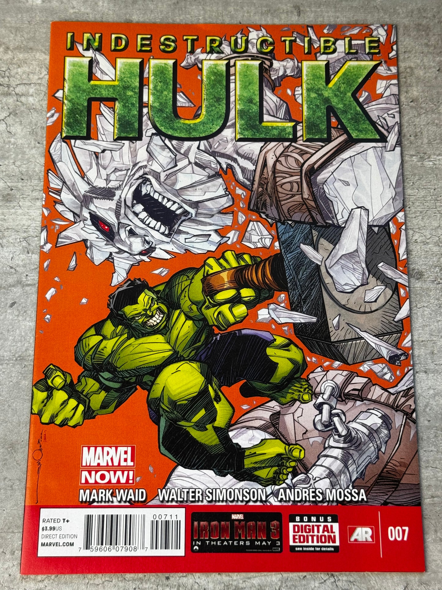 2013 - Indestructible Hulk #7 Var. A - Part 2 - NM+ - ENG 1