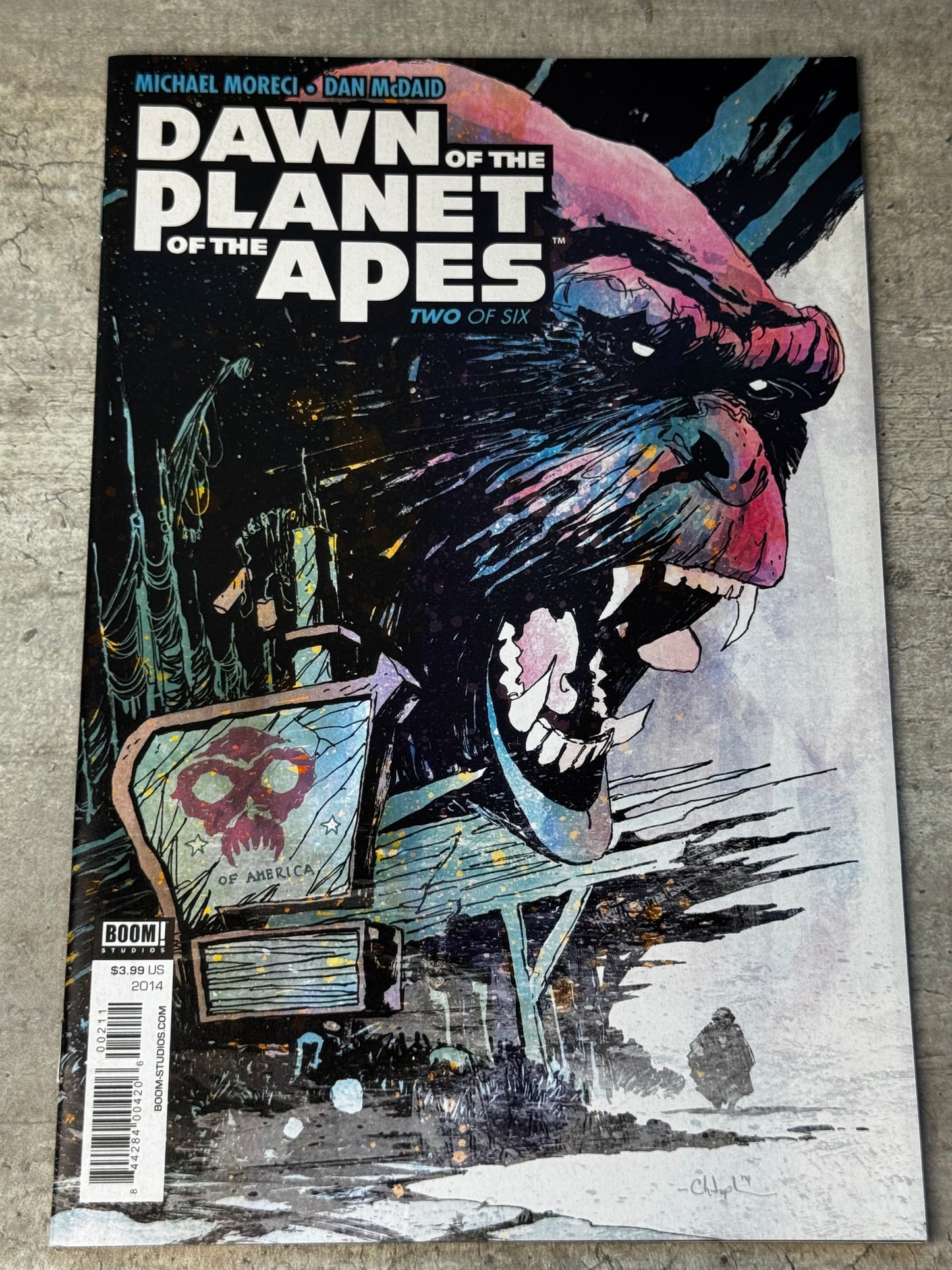 2014 - Dawn of the Planet of the Apes #2 Var. A - NM/M - ENG 1