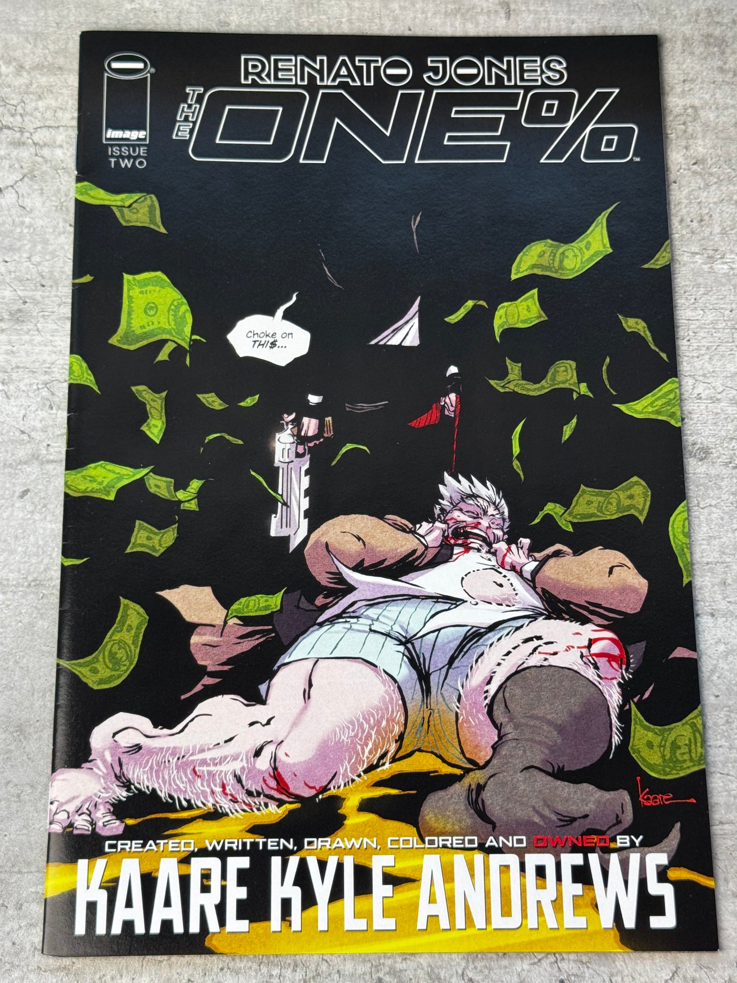 2016 - Renato Jones: The One % #2 Var. A - NM/M - ENG 1