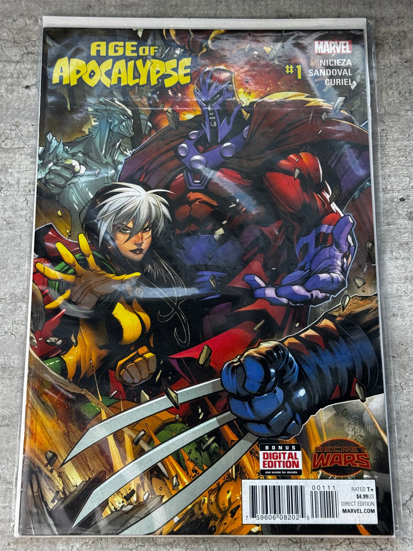2015 - Age of Apocalypse, Vol. 2 #1 Var. A - Sticks And Stones... - NM - ENG 1