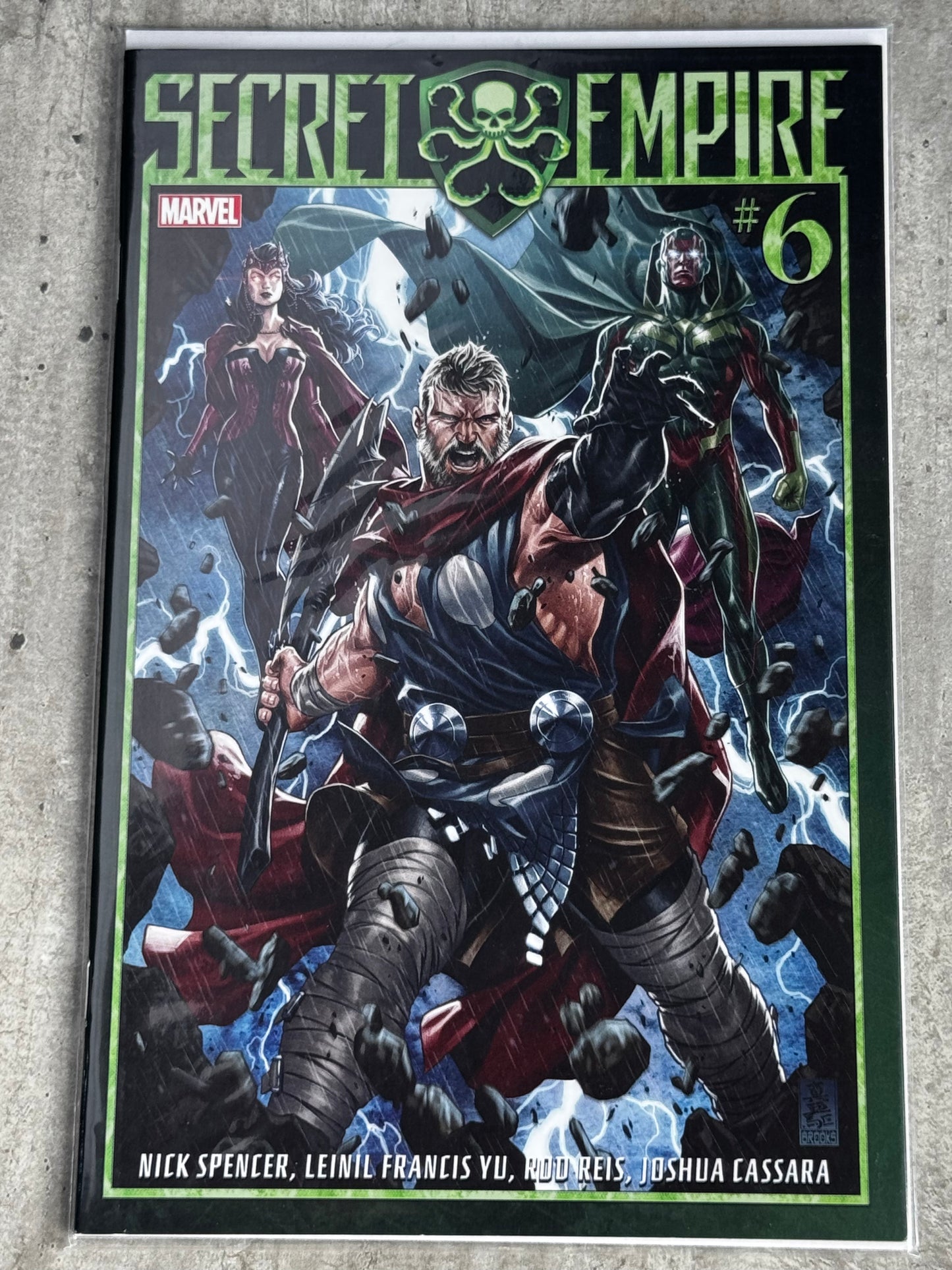 2017 - Secret Empire #6 Var. A - NM/M - ENG 1