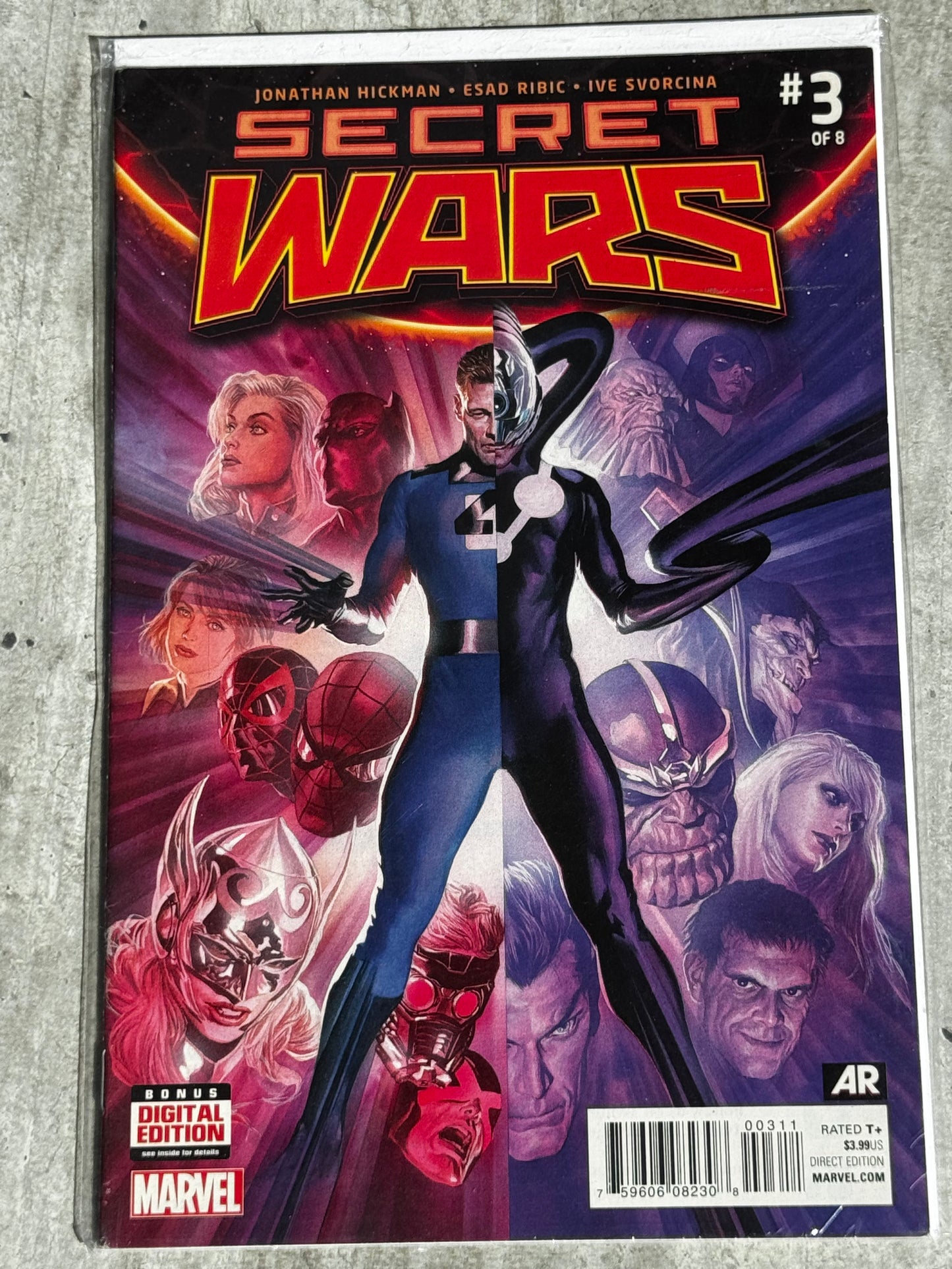 2015 - Secret Wars #3 Var. A - The Eye of Doom - NM/M - ENG 1