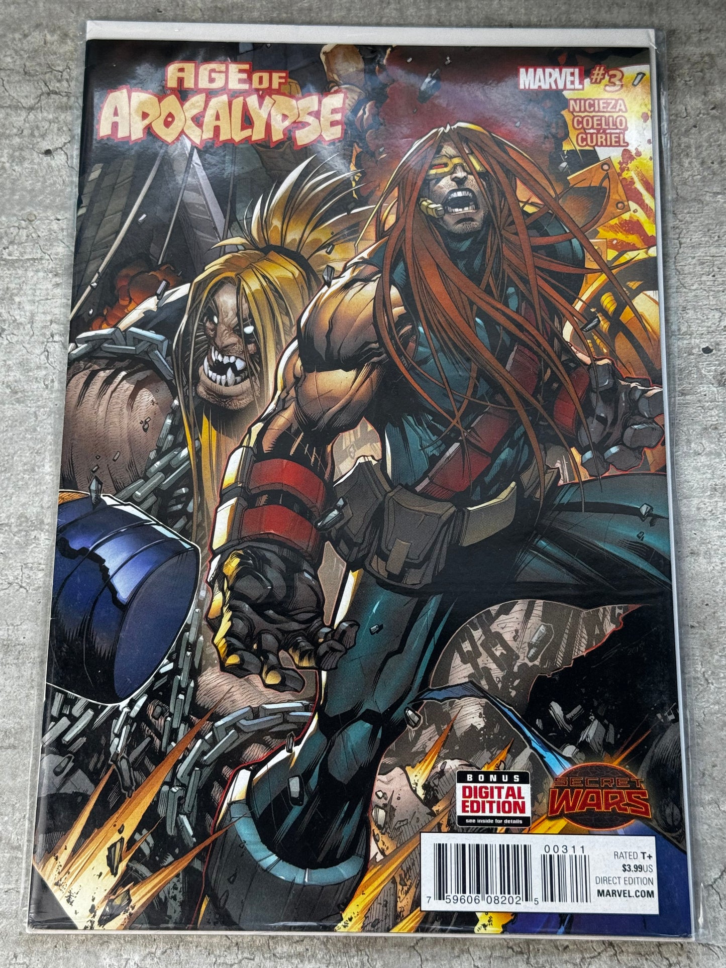 2015 - Age of Apocalypse, Vol. 2 #3 Var. A - Too Little, Too Late - NM - ENG 1
