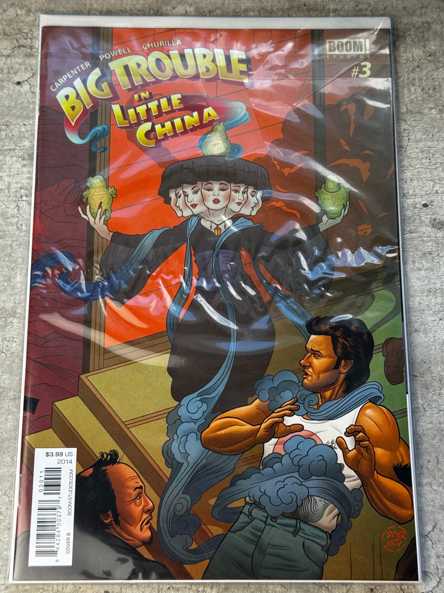 2014 - Big Trouble In Little China #3 Var. A - NM/M - ENG 1