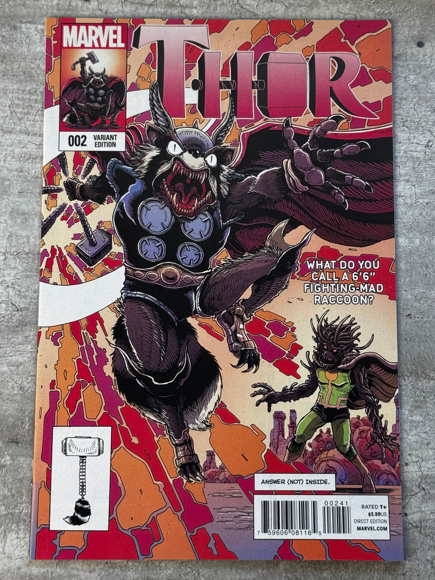 2014 - Thor, Vol. 4 #2 Var. D - The Goddess of Thunder - NM+ - ENG 1