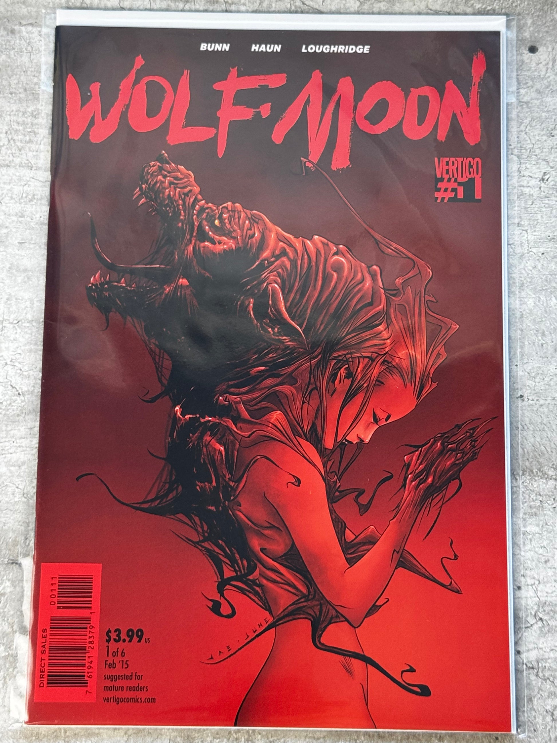 2014 - Wolf Moon #1 Var. A - Of Wolf And Man - NM+ - ENG 1