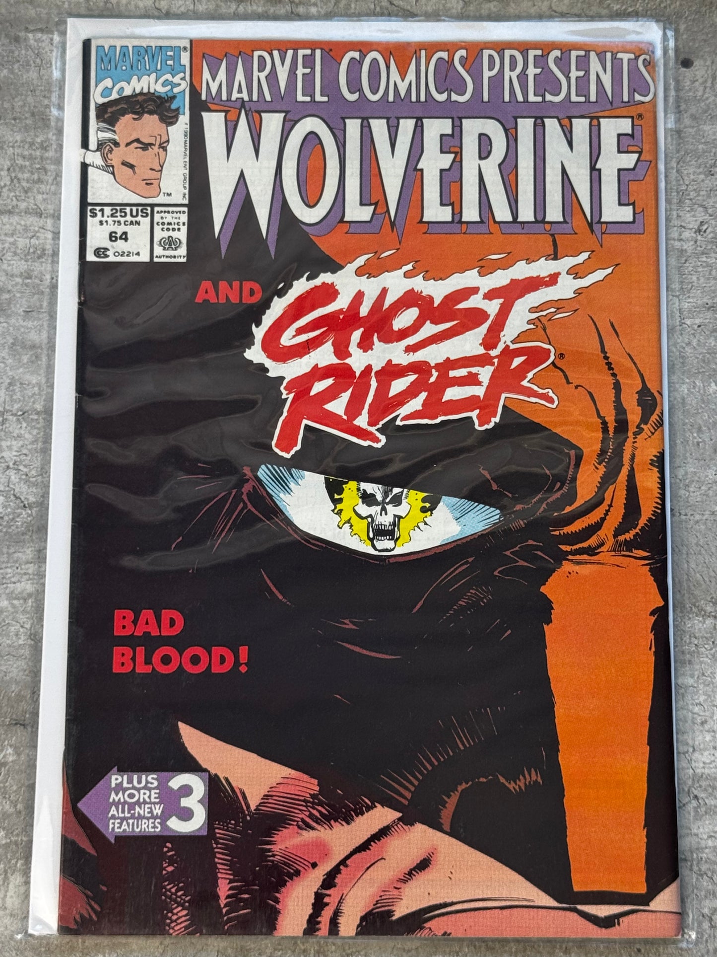 1990 - Marvel Comics Presents, Vol. 1 #64 Var. B - NM- - ENG 1