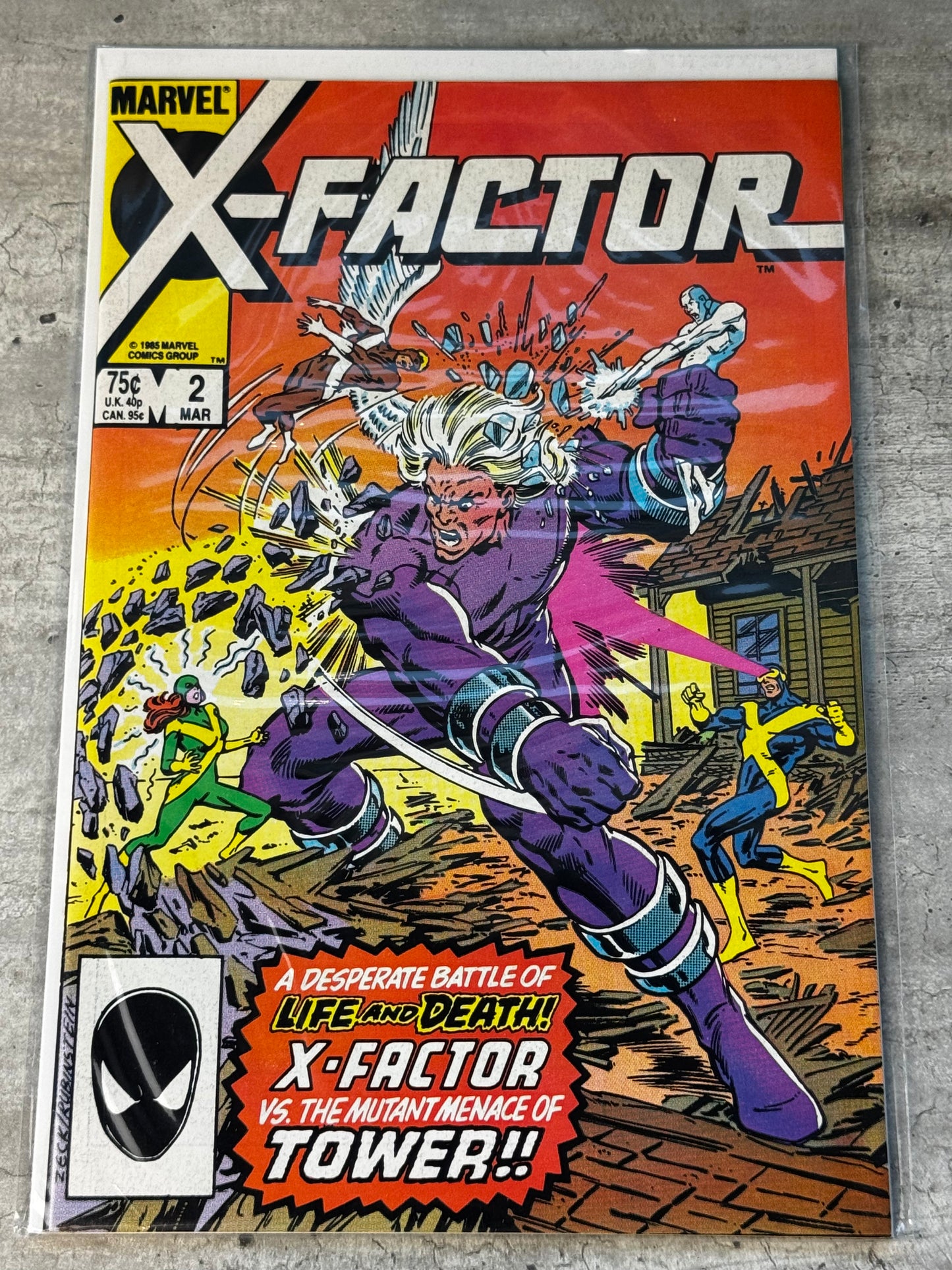 1985 - X-Factor, Vol. 1 #2 Var. A - Bless the Beasts and Children - NM- - ENG 1