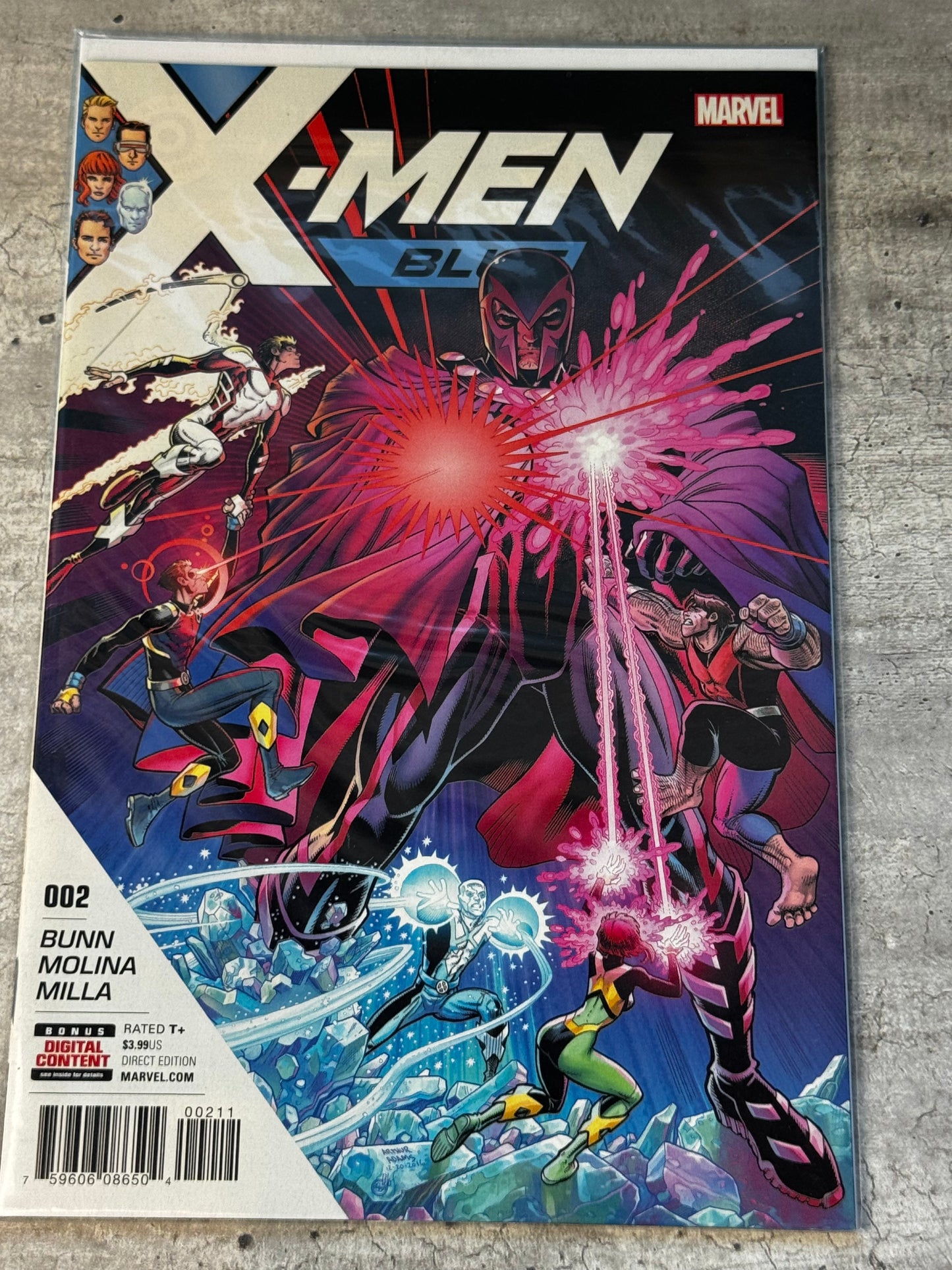 2017 - X-Men: Blue #2 Var. A - NM+ - ENG 1