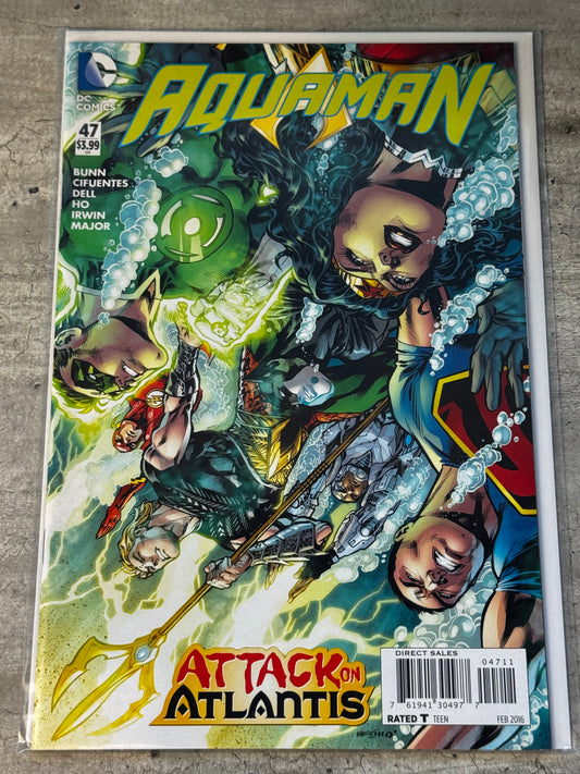 2015 - Aquaman, Vol. 7 #47 - Leagues Below, A League Above - NM+ - ENG 1