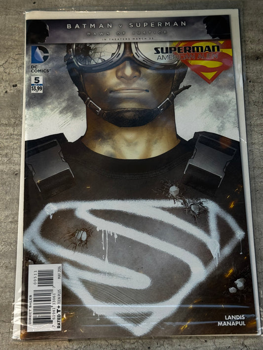 2016 - Superman: American Alien #5 Var. A - Eagle - NM+ - ENG 1