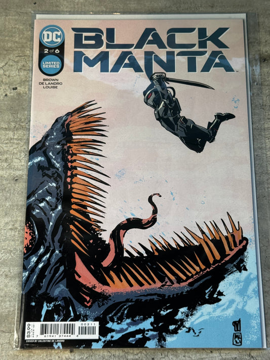 2021 - Black Manta #2 Var. A - Assassin of the Sea Part Two - NM+ - ENG 1