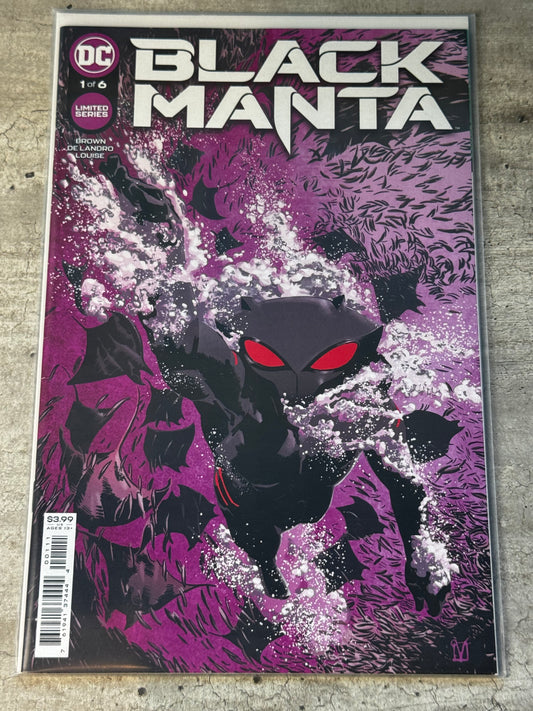 2021 - Black Manta #1 Var. A - Assassin of the Sea - NM+ - ENG 1