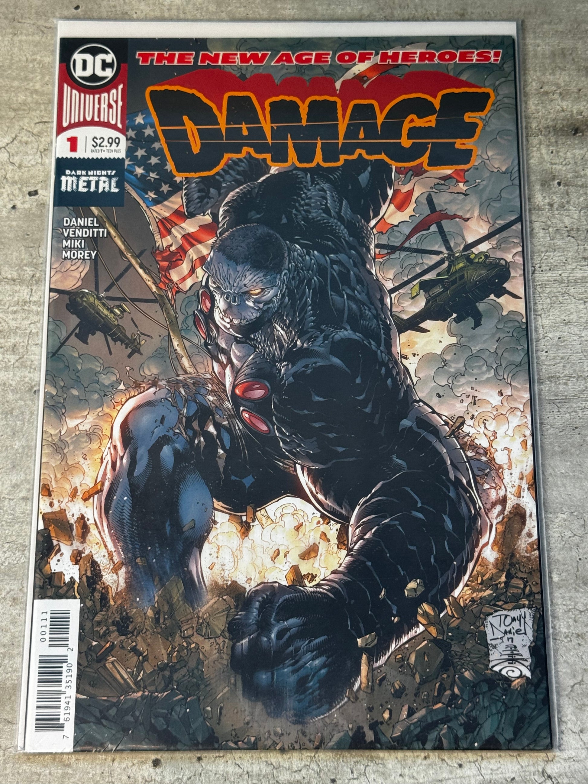 2018 - Damage, Vol. 2 #1 Var. A - Let Loose - NM+ - ENG 1