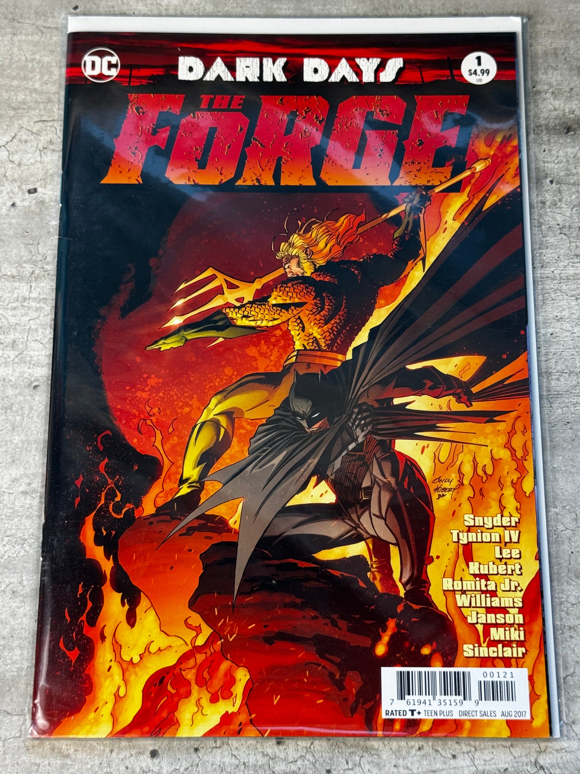 2017 - Dark Days: The Forge #1 Var. B - The Forge - NM+ - ENG 1