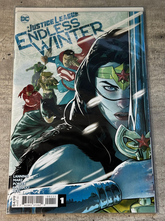 2020 - Justice League: Endless Winter #1 Var. A - Chapter One - NM+ - ENG 1