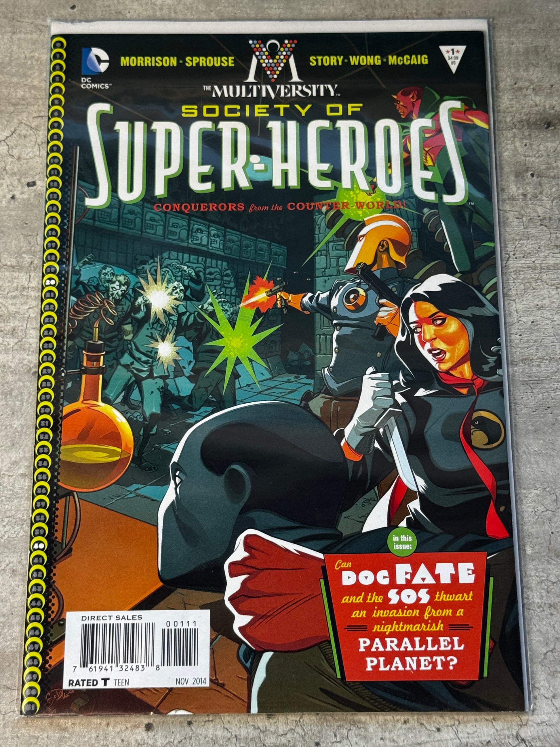 2014 - Multiversity: The Society of Super-Heroes #1 Var. A - NM+ - ENG 1