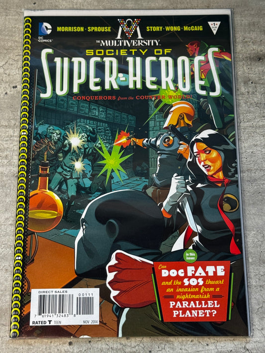 2014 - Multiversity: The Society of Super-Heroes #1 Var. A - NM+ - ENG 1