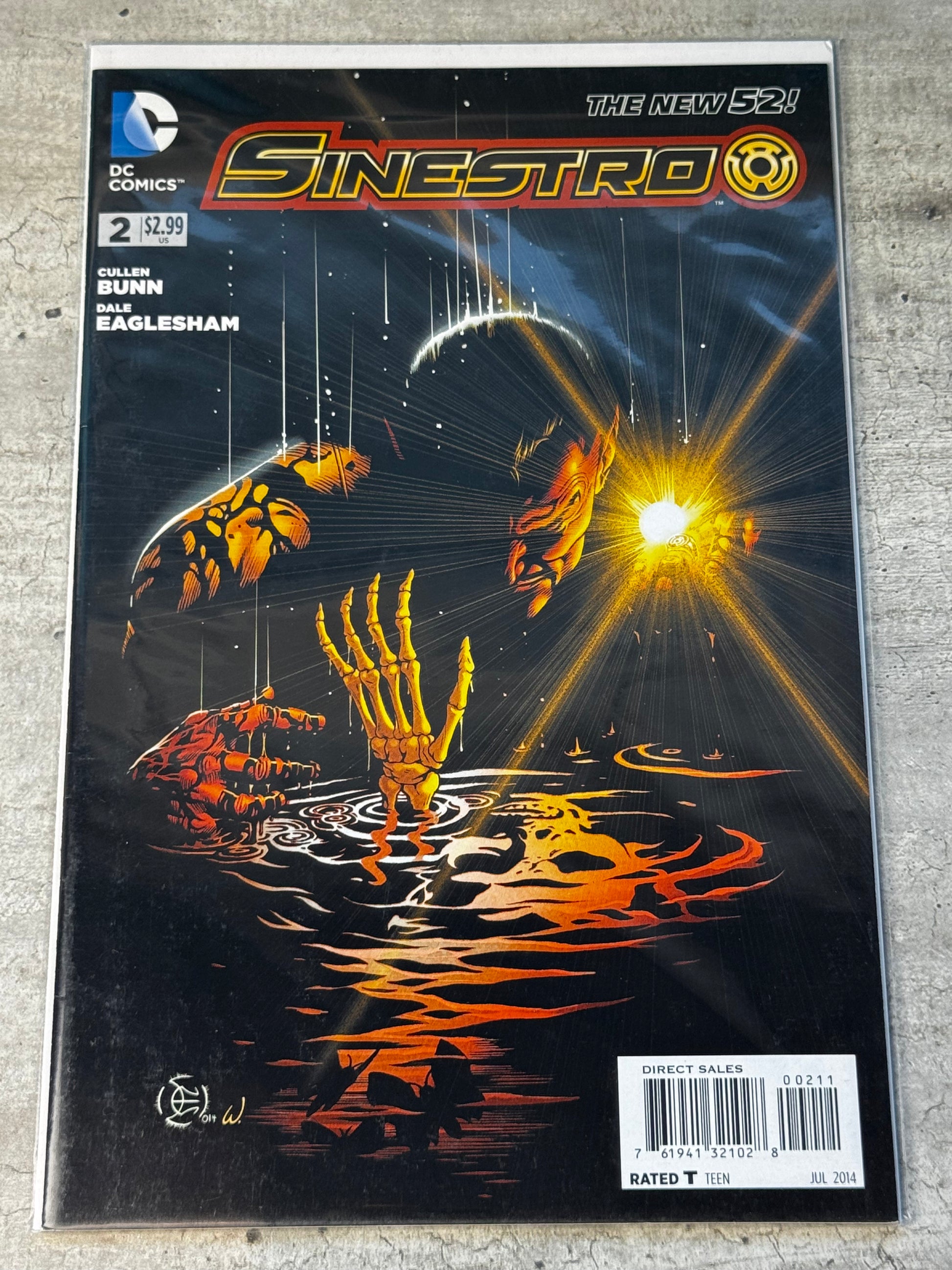 2014 - Sinestro #2 Var. A - Necropolis - NM+ - ENG 1