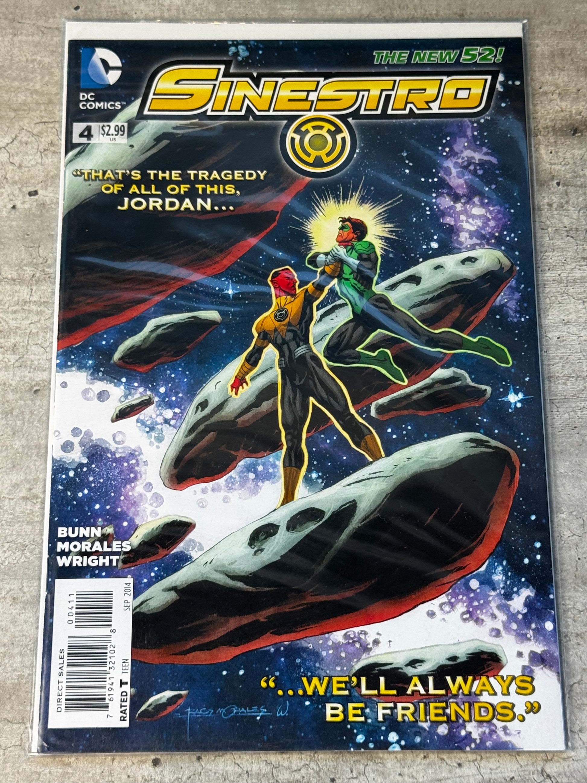 2014 - Sinestro #4 Var. A - Inquisition - NM+ - ENG 1