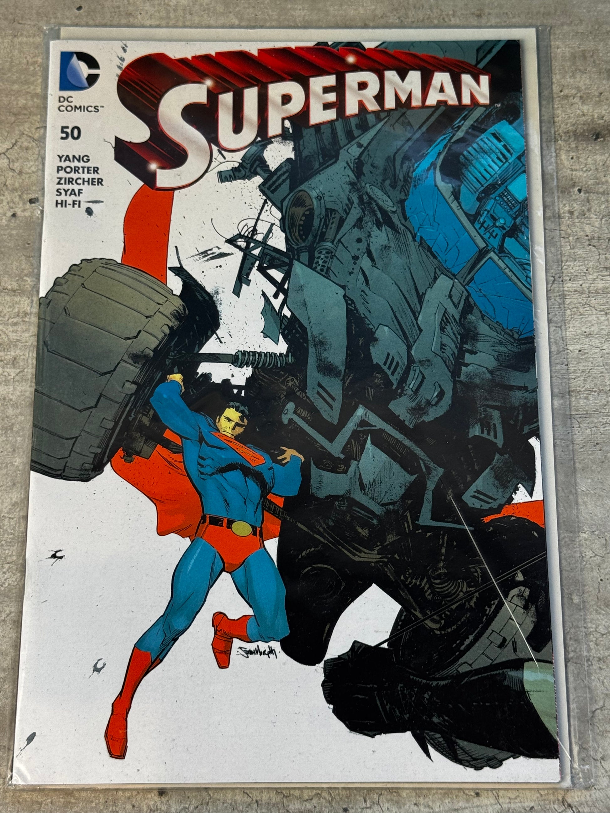 2016 - Superman, Vol. 3 #50 Var. N - NM+ - ENG 1