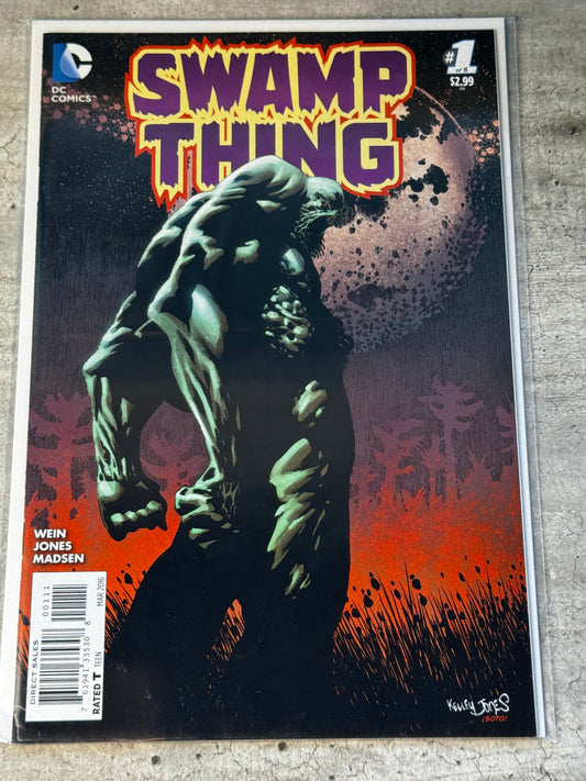 2016 - Swamp Thing, Vol. 6 #1 Var. A - The Dead Don't Sleep - NM+ - ENG 1