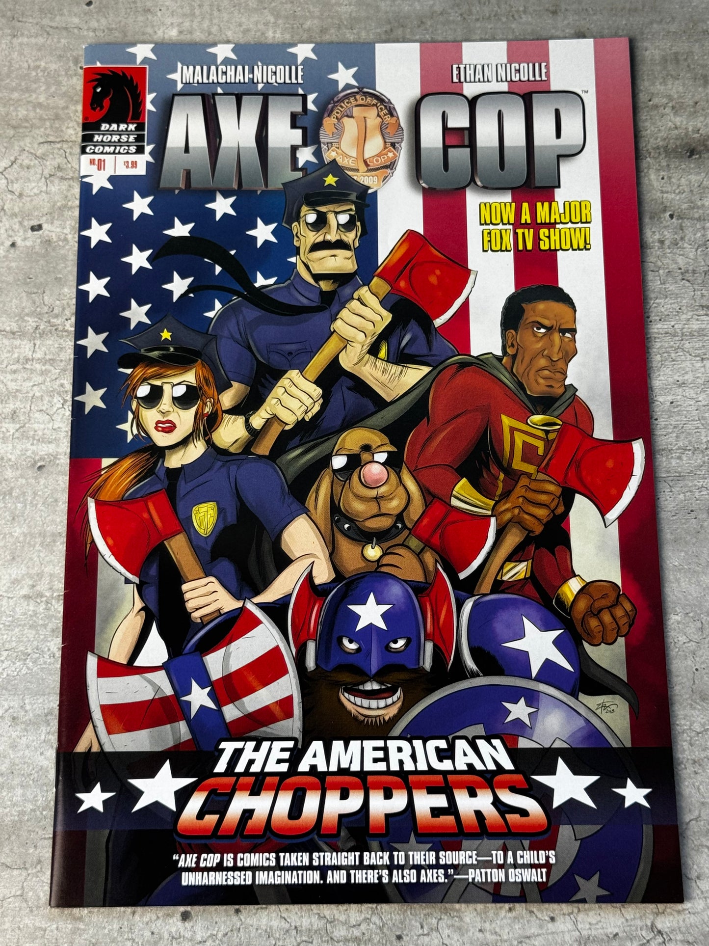 2014 - Axe Cop: The American Choppers #1 - NM+ - ENG 1