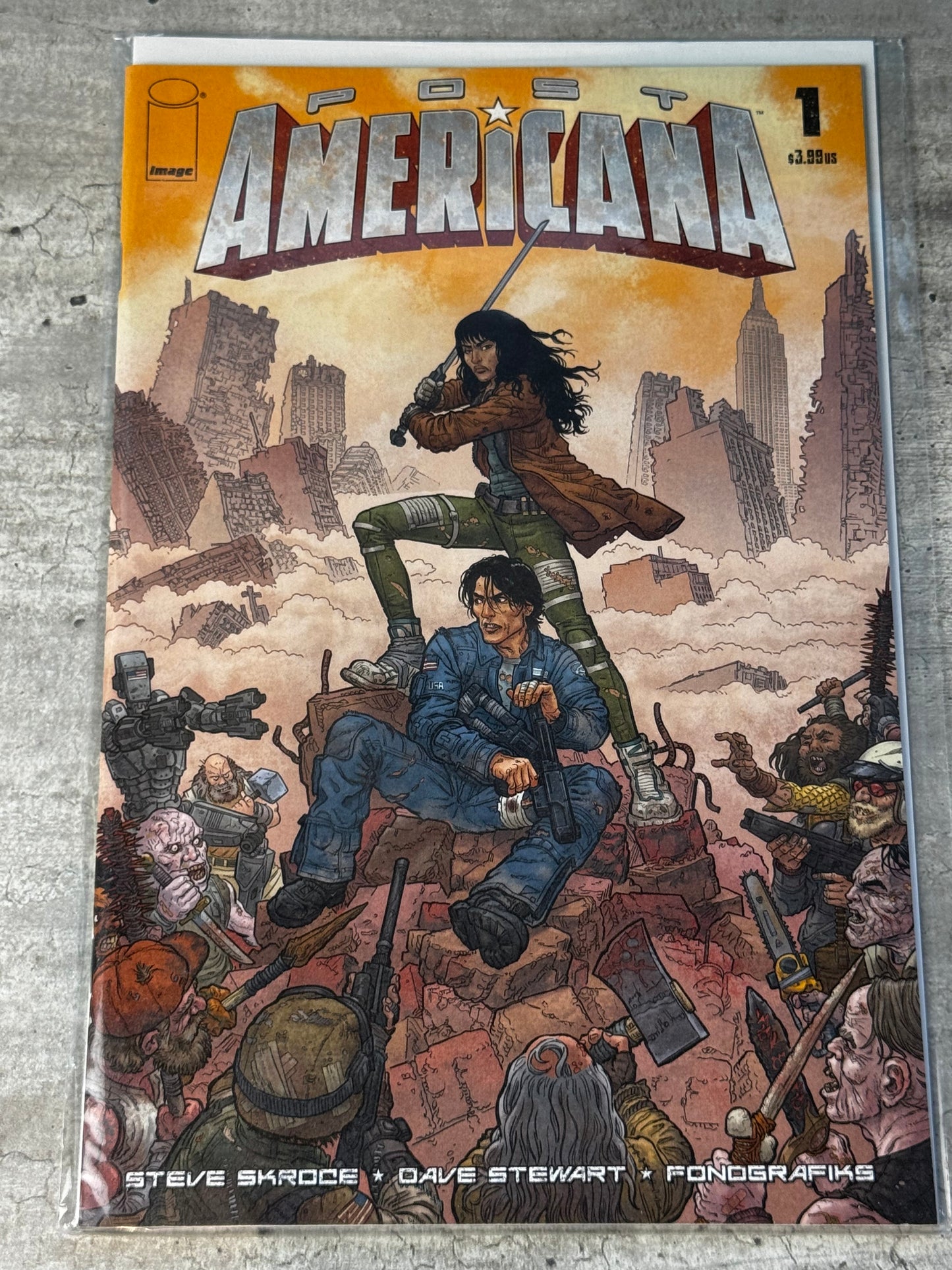 2020 - Post Americana #1 Var. A - NM+ - ENG 1