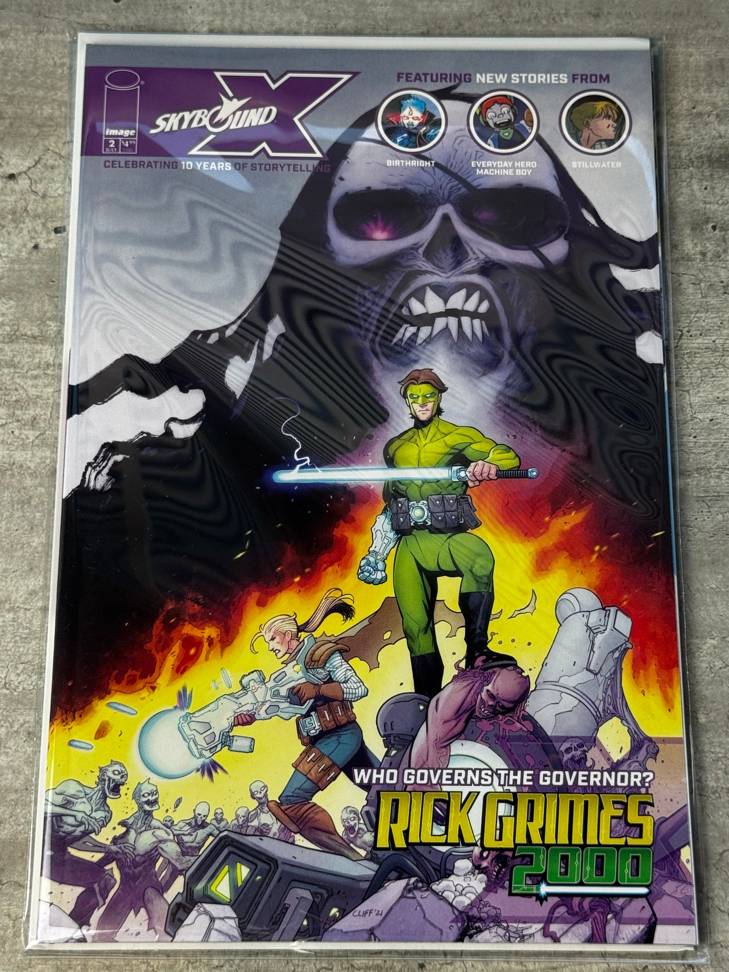 2021 - Skybound X #2 Var. A - NM+ - ENG 1