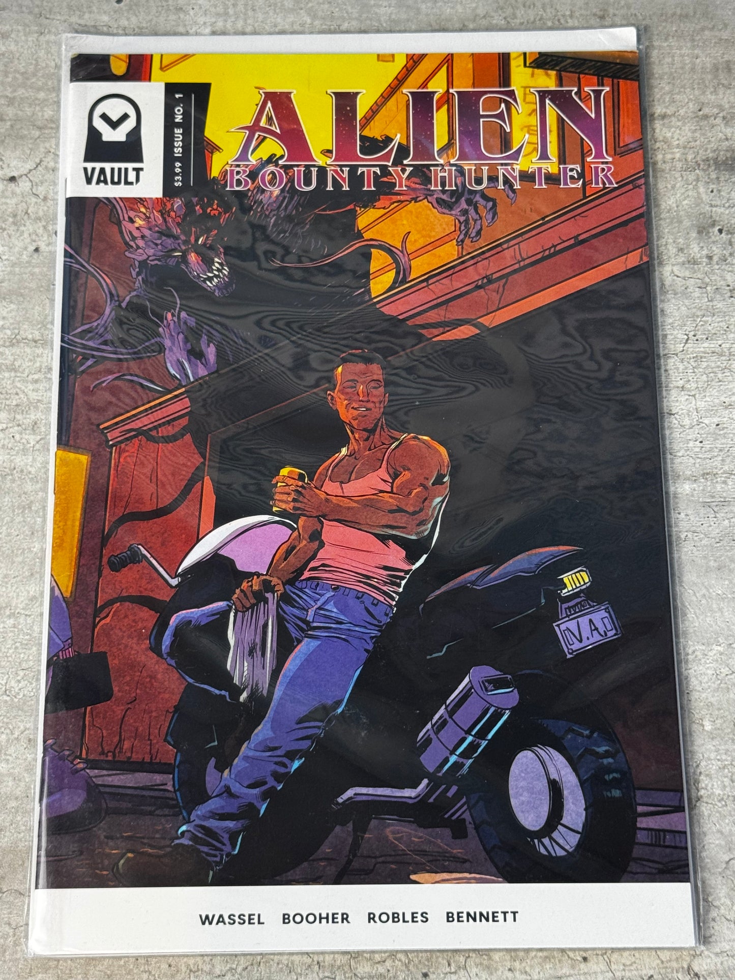 2017 - Alien Bounty Hunter #1 Var. B - NM+ - ENG 1
