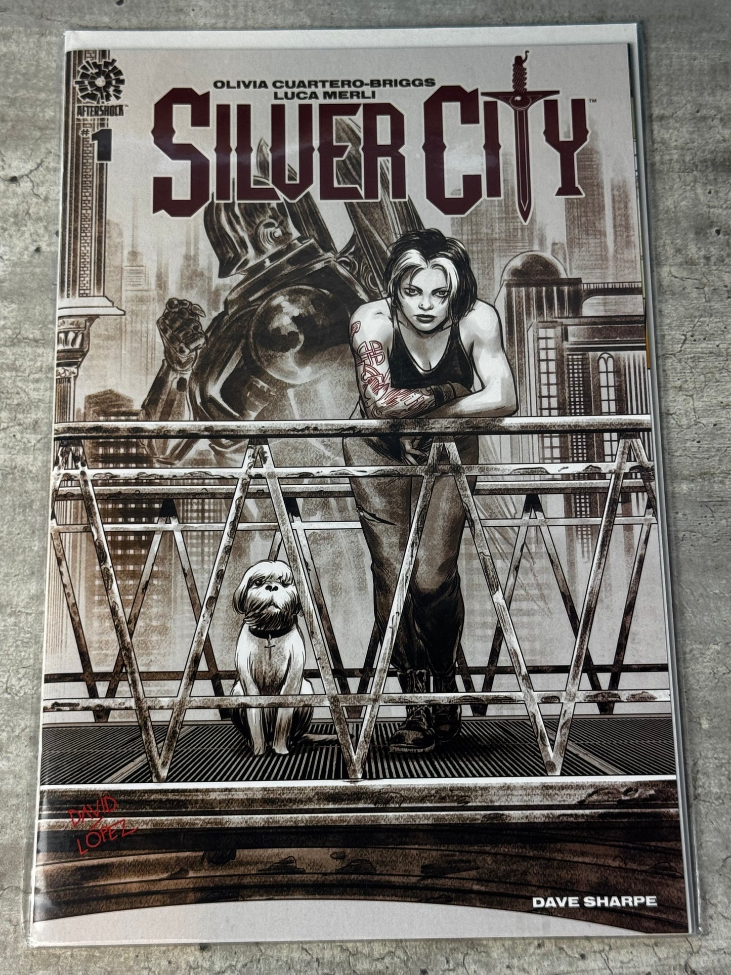 2021 - Silver City #1 Var. B - The Arrival - NM+ - ENG 1
