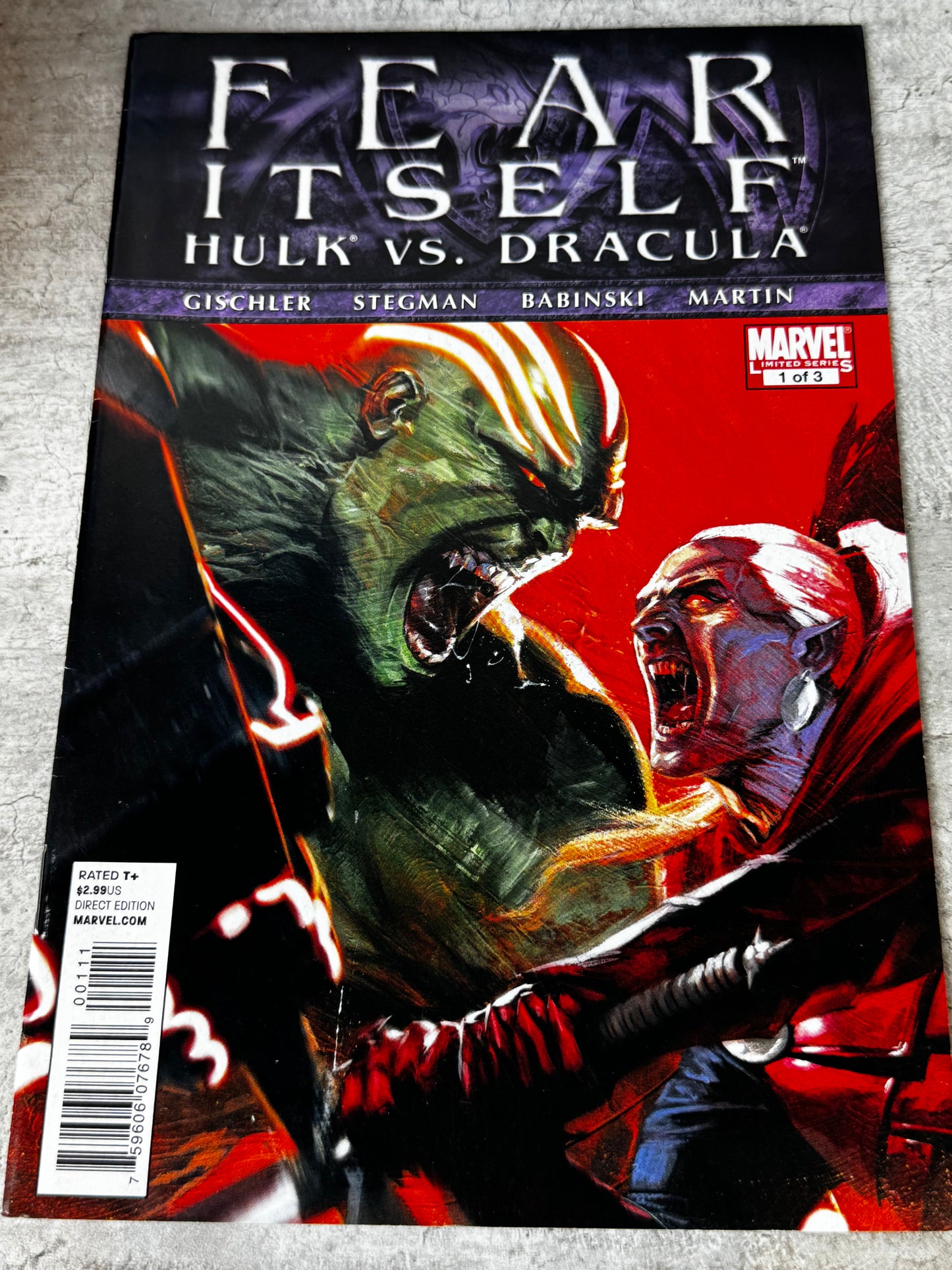 2011 - Marvel Comics - Fear Itself: Hulk vs. Dracula #1 - Part One - NM - ENG 1