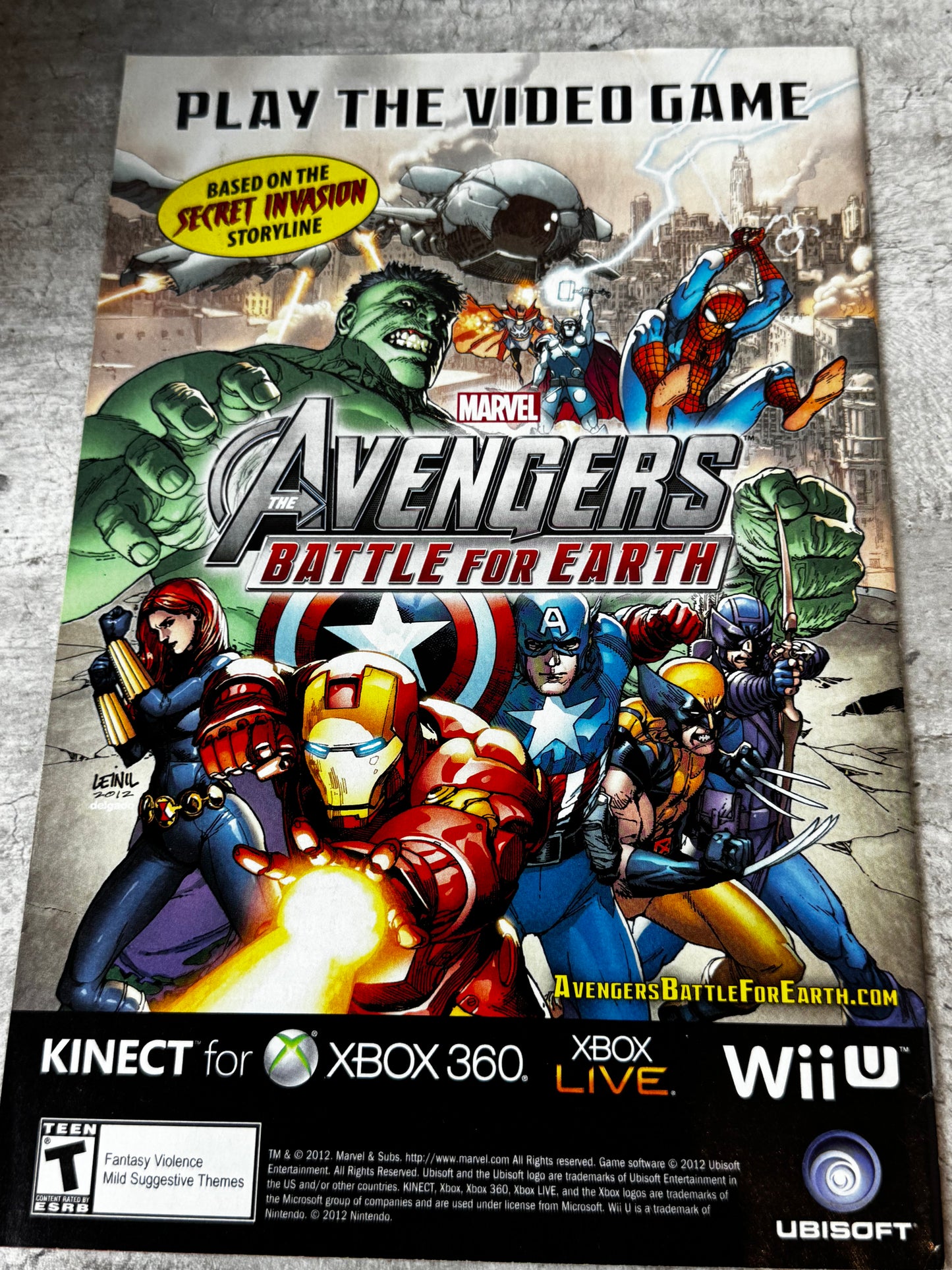 2012 - Marvel Comics - Uncanny Avengers, Vol. 1 #1 Var. A - NM - ENG 2