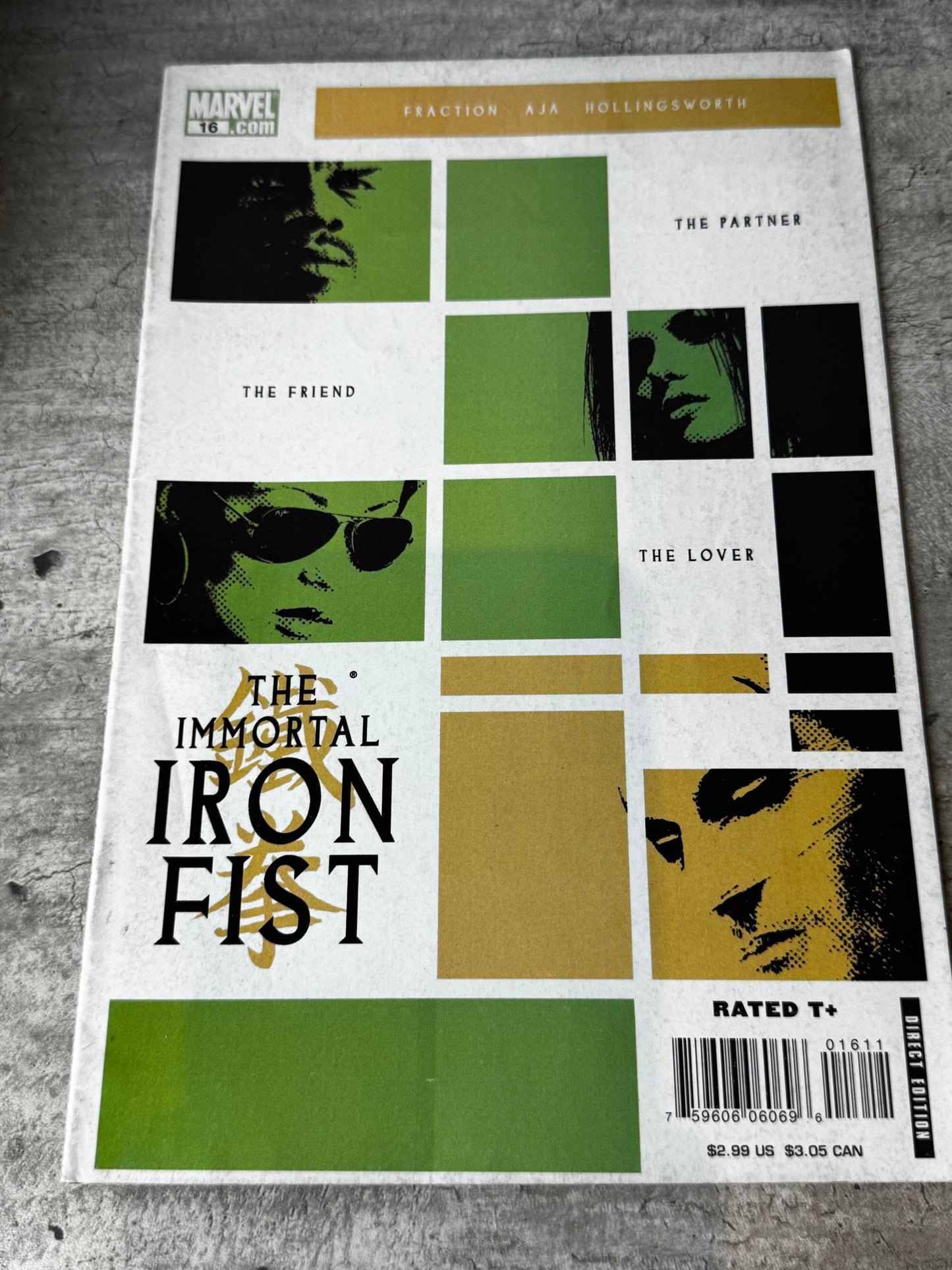 2008 - Marvel Comics - The Immortal Iron Fist #16 Var. A - NM - ENG 1