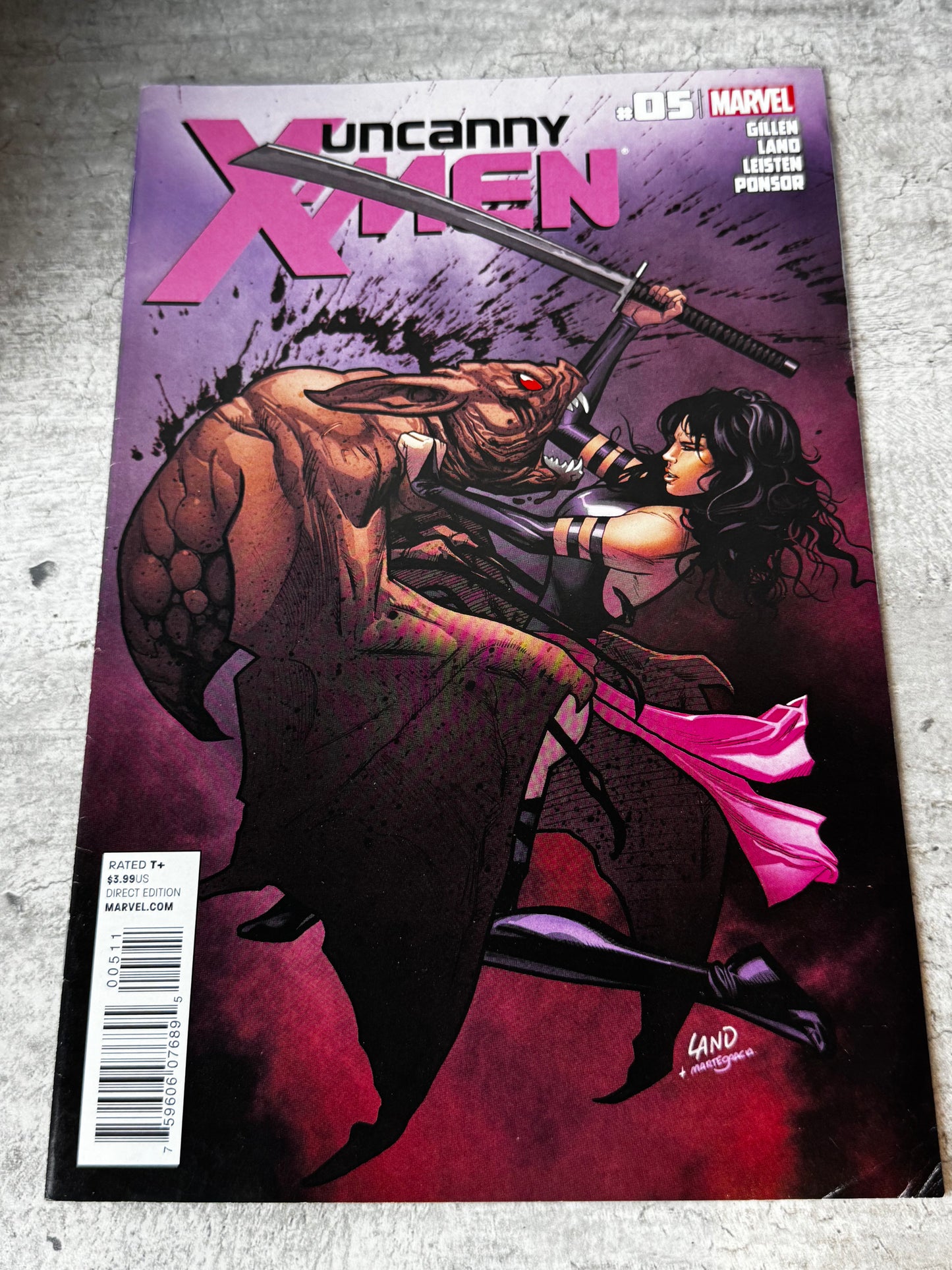 2012 - Marvel Comics - Uncanny X-Men, Vol. 2 #5 - Part 1 - Var. A - NM - ENG 1