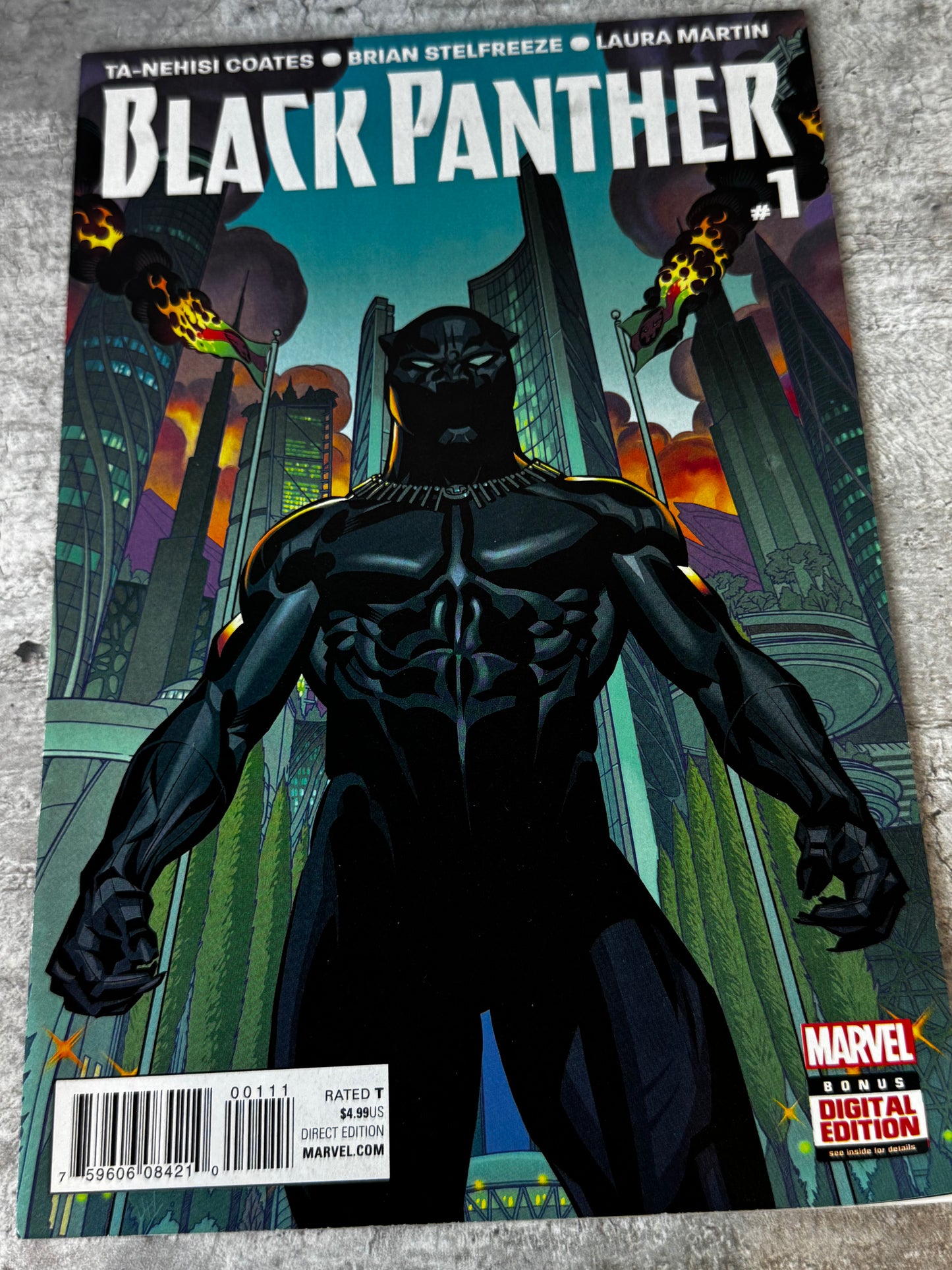 2016 - Marvel Comics - Black Panther, Vol. 6 #1 - Part 1 - Var. A - NM- - ENG 1