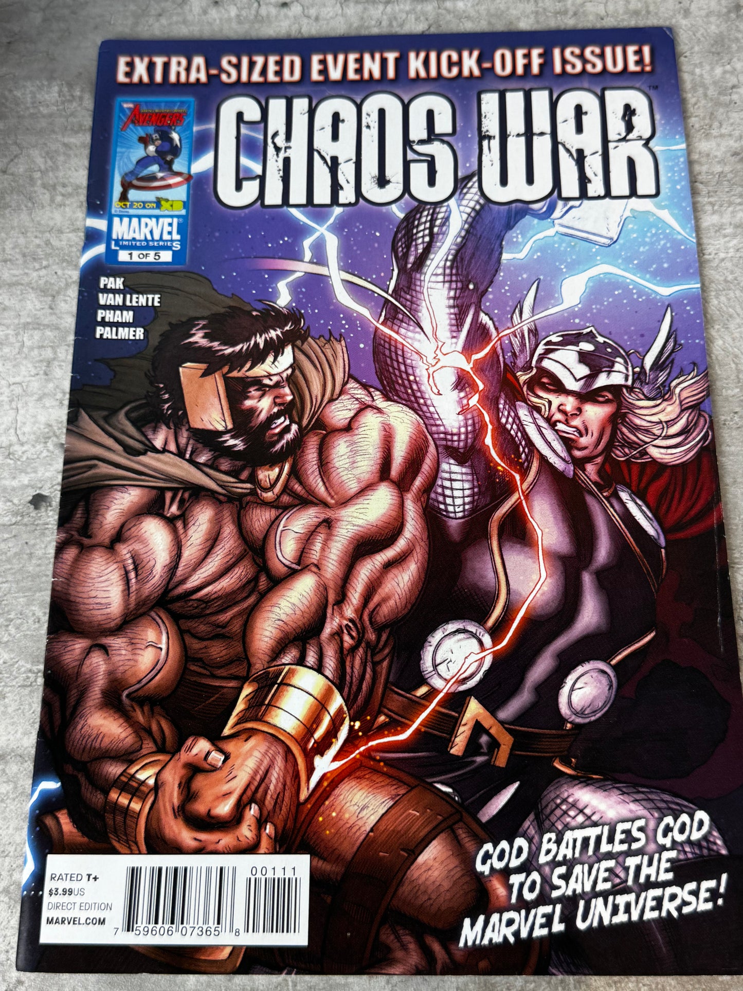 2010 - Marvel Comics - Chaos War #1 Var. A - NM - ENG 1