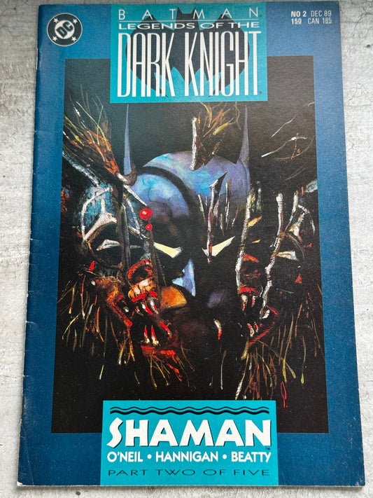 1989 - DC Comics - Batman: Legends of the Dark Knight #2 Var. A - NM- - ENG 1