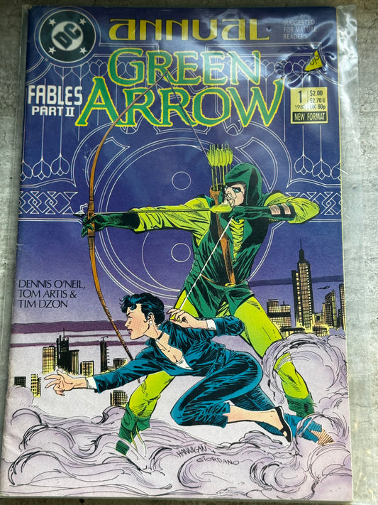 1988 - DC Comics - Green Arrow, Vol. 2 Annual #1VF+ - ENG 1