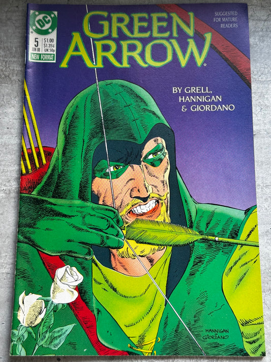 1988 - DC Comics - Green Arrow, Vol. 2 #5 - Part 1 - VF+ - ENG 1