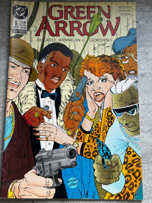 1988 - DC Comics - Green Arrow, Vol. 2 #6 - Part 2 - VF+ - ENG 1