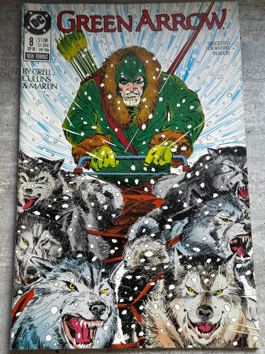 1988 - DC Comics - Green Arrow, Vol. 2 #8 - The Powderhorn Trail - VF+ - ENG 1