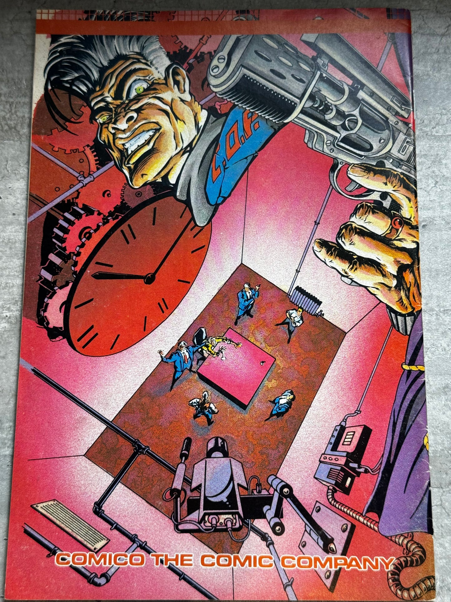 1987 - Comico - Grendel, Vol. 2 #8 - After the Devil - Var. B - NM- - ENG 2